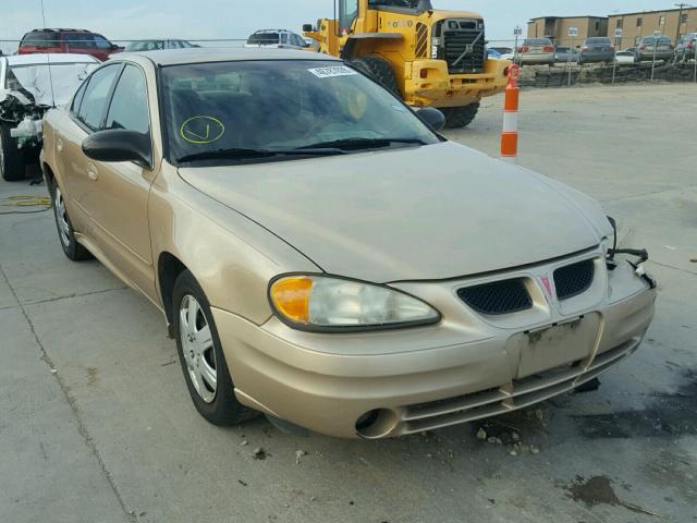 1G2NE52F53C189919 - 2003 PONTIAC GRAND AM S ოქროსფერი ფოტო 1