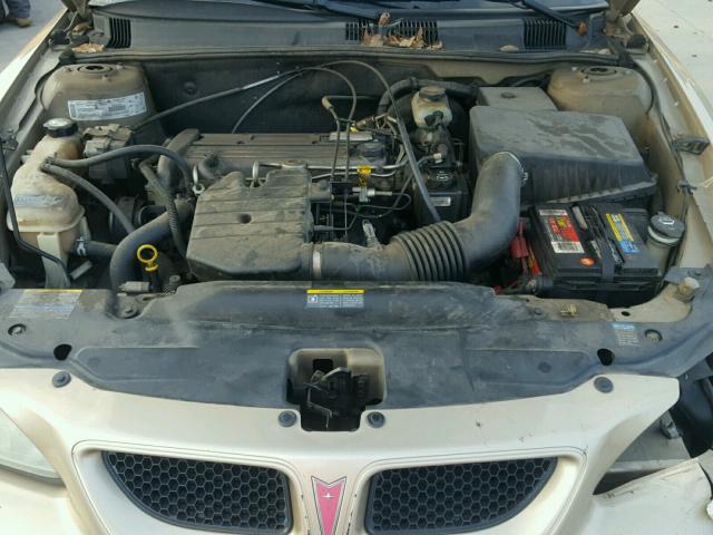 1G2NE52F53C189919 - 2003 PONTIAC GRAND AM S ოქროსფერი ფოტო 7