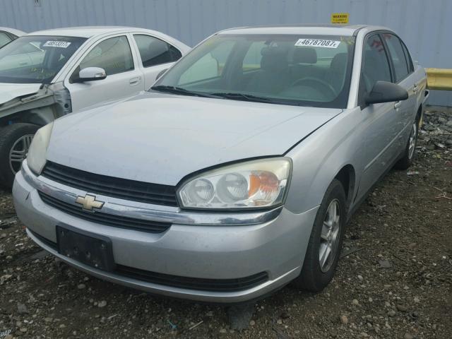 1G1ZT54805F277501 - 2005 CHEVROLET MALIBU LS SILVER photo 2