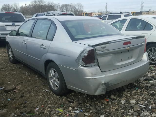 1G1ZT54805F277501 - 2005 CHEVROLET MALIBU LS SILVER photo 3