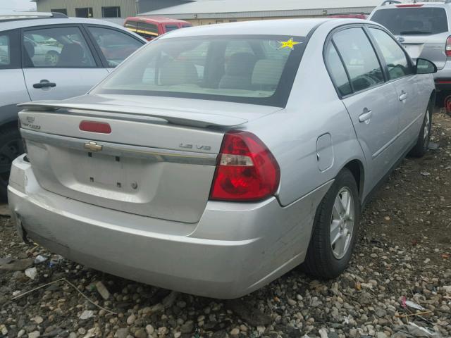 1G1ZT54805F277501 - 2005 CHEVROLET MALIBU LS 银色 照片 4