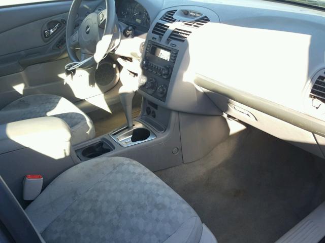 1G1ZT54805F277501 - 2005 CHEVROLET MALIBU LS 银色 照片 5