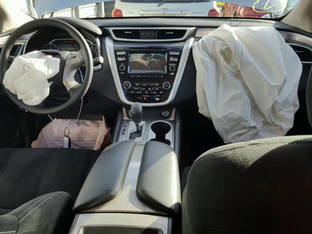 5N1AZ2MGXHN126700 - 2017 NISSAN MURANO S SILVER photo 9