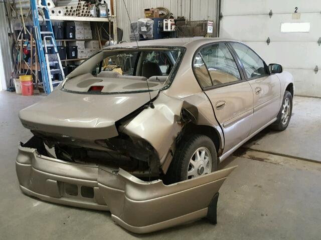 1G1NE52M2X6144301 - 1999 CHEVROLET MALIBU LS Qəhvəyi foto 4