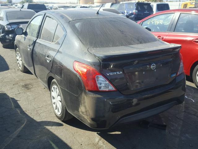 3N1CN7AP6FL822061 - 2015 NISSAN VERSA S/S BLACK photo 3