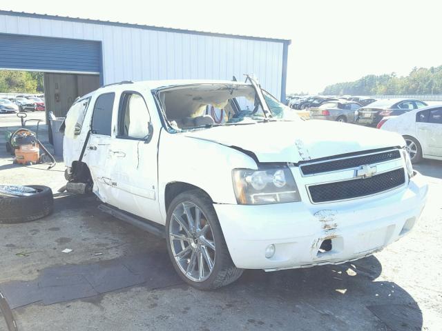 1GNFC13J48R248956 - 2008 CHEVROLET TAHOE C150 WHITE photo 1