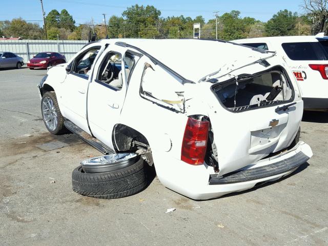 1GNFC13J48R248956 - 2008 CHEVROLET TAHOE C150 WHITE photo 3