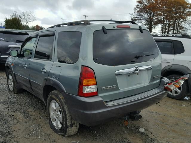 4F2YZ04164KM06788 - 2004 MAZDA TRIBUTE LX GREEN photo 3