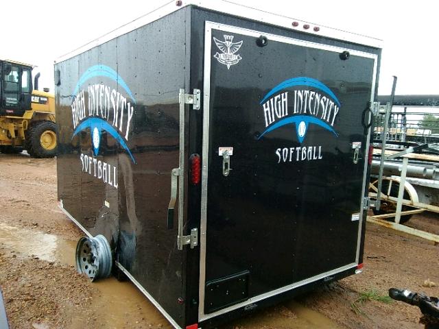 7F81E1214HD001324 - 2017 CARGO TRAILER BLACK photo 9