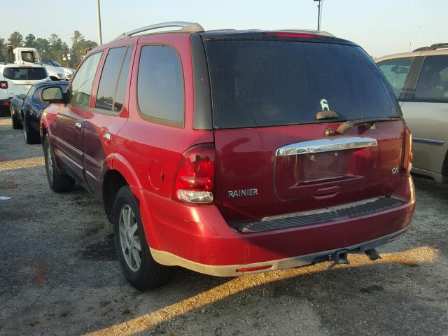 5GADS13S662239100 - 2006 BUICK RAINIER CX RED photo 3