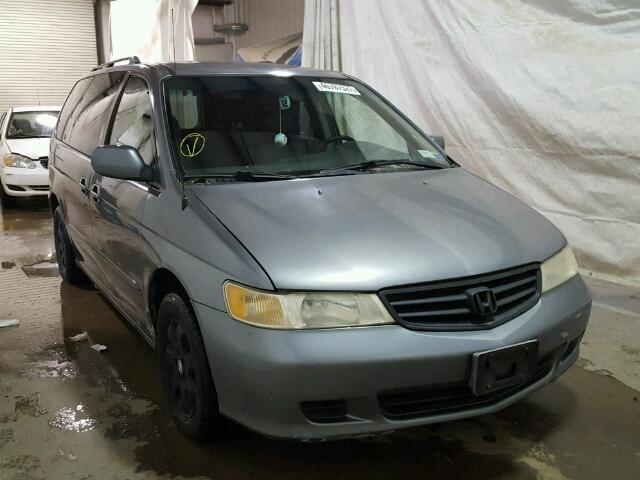 5FNRL18962B024475 - 2002 HONDA ODYSSEY GRAY photo 1