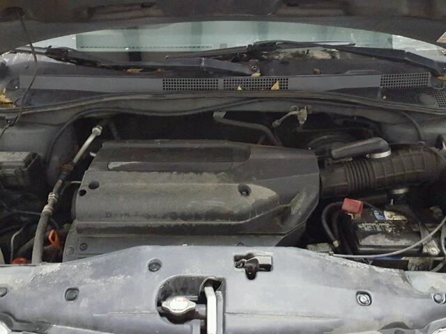 5FNRL18962B024475 - 2002 HONDA ODYSSEY GRAY photo 7