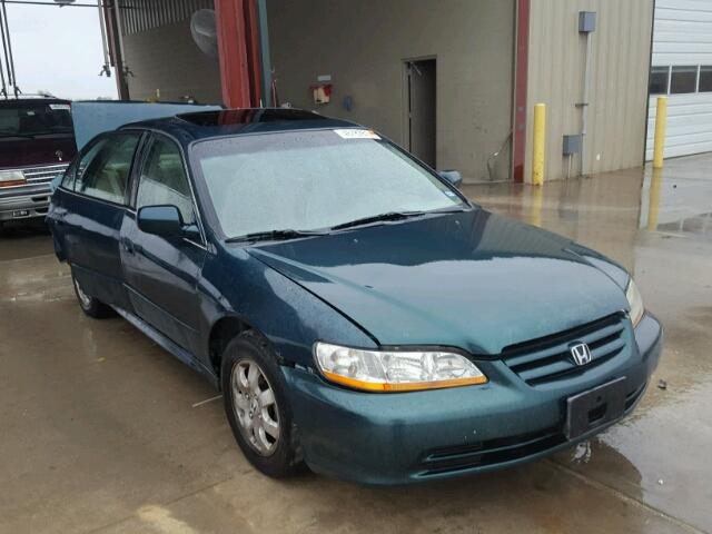 JHMCG56642C007227 - 2002 HONDA ACCORD EX GREEN photo 1