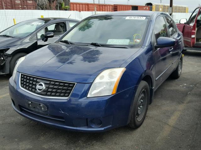 3N1AB61E68L740102 - 2008 NISSAN SENTRA 2.0 BLUE photo 2