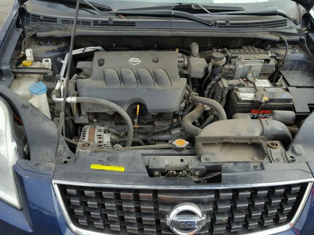 3N1AB61E68L740102 - 2008 NISSAN SENTRA 2.0 BLUE photo 7