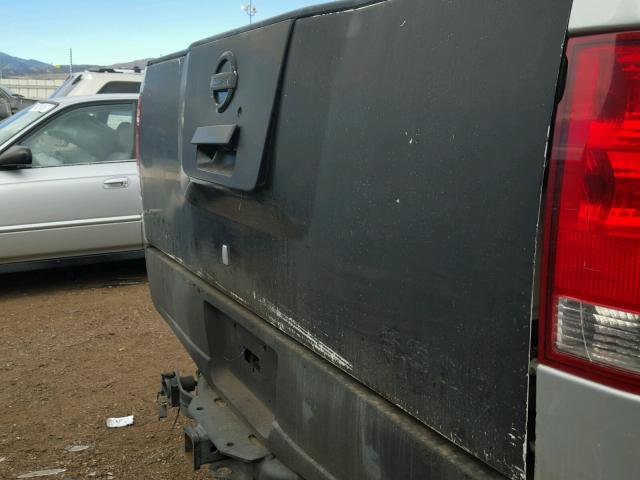 1N6AA07A64N549448 - 2004 NISSAN TITAN XE SILVER photo 9