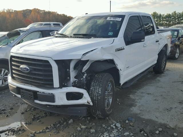 1FTEW1EG3HKE43176 - 2017 FORD F150 SUPER WHITE photo 9