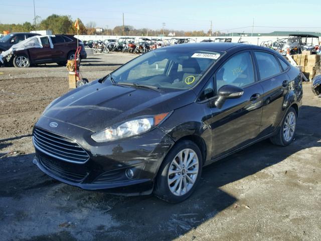 3FADP4BJXEM171441 - 2014 FORD FIESTA SE BLACK photo 2