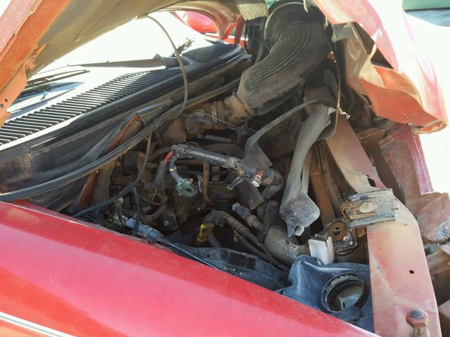 1FTRX08L42KE01060 - 2002 FORD F150 RED photo 7