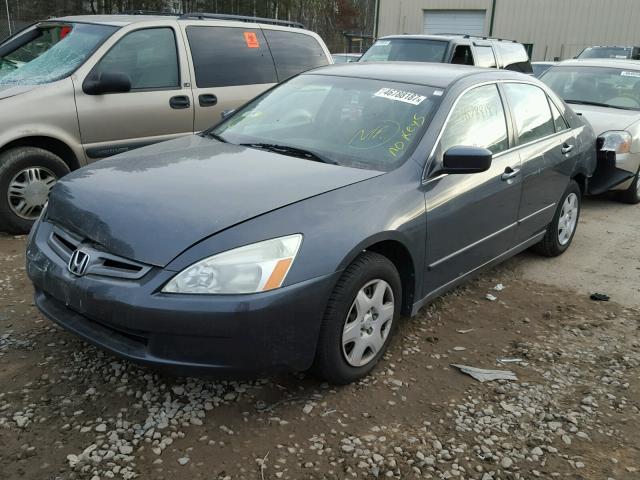 1HGCM56455A098793 - 2005 HONDA ACCORD LX GRAY photo 2