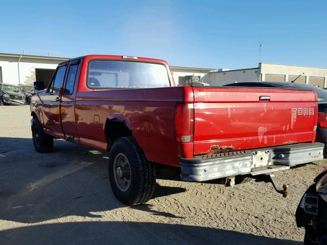 1FTHX25H6VEA44684 - 1997 FORD F250 RED photo 3