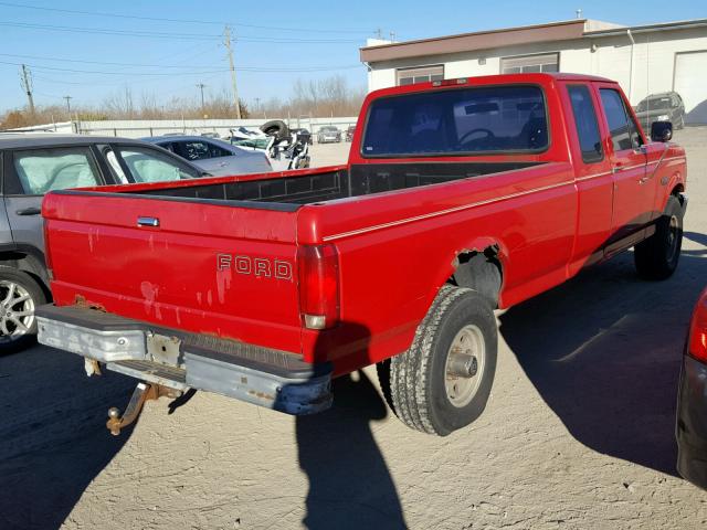 1FTHX25H6VEA44684 - 1997 FORD F250 RED photo 4