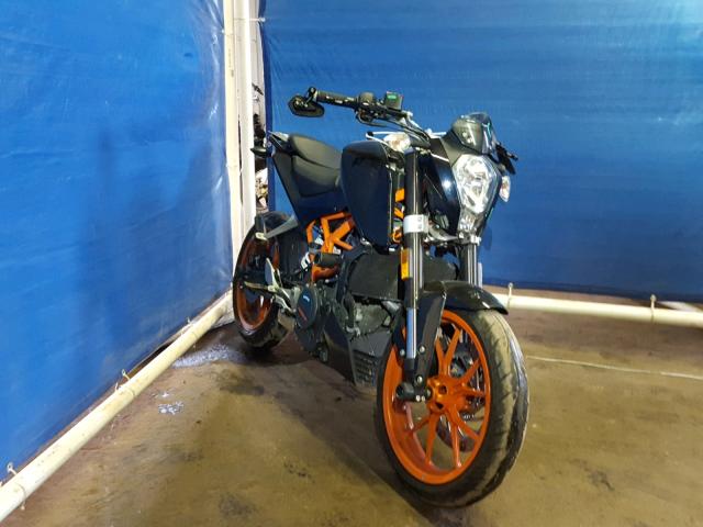 MD2JGJ402GC280300 - 2016 KTM RC 390 ORANGE photo 1