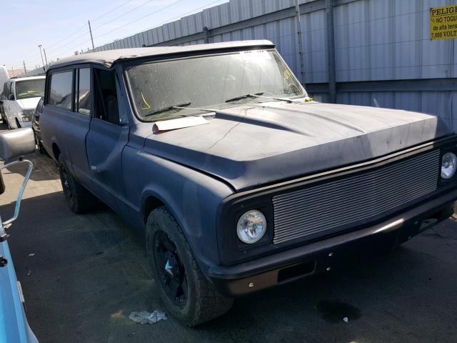 CE261Z649221 - 1971 CHEVROLET SUBURBAN GRAY photo 1