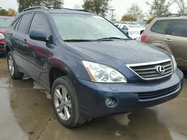 JTJHW31U072031670 - 2007 LEXUS RX 400H BLUE photo 1