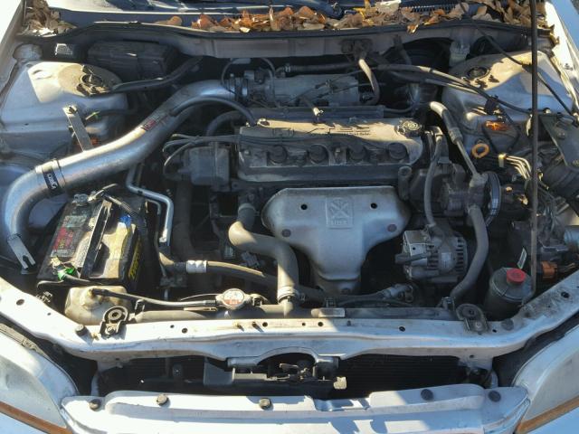 1HGCG31552A005374 - 2002 HONDA ACCORD EX SILVER photo 7