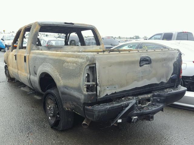 1FTSW21595EB46758 - 2005 FORD F250 SUPER BURN photo 3