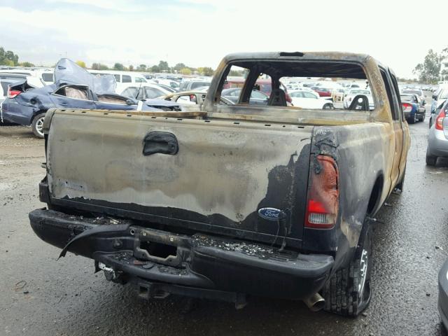 1FTSW21595EB46758 - 2005 FORD F250 SUPER BURN photo 4