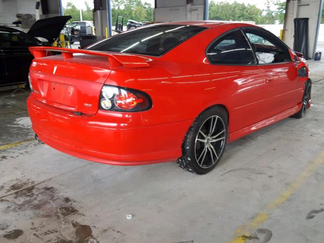 6G2VX12G44L236213 - 2004 PONTIAC GTO RED photo 4