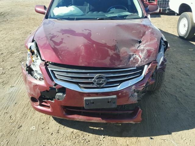 1N4AL2AP2BN443572 - 2011 NISSAN ALTIMA BAS MAROON photo 9