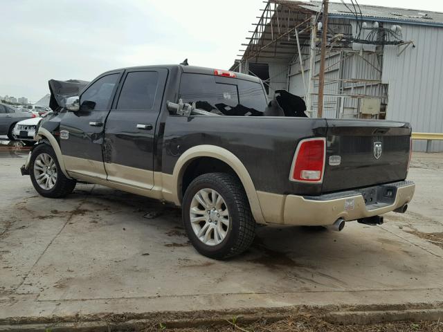 1C6RR6PM5ES298265 - 2014 RAM 1500 LONGH BROWN photo 3