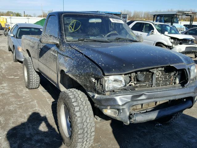 5TEPM62N31Z761492 - 2001 TOYOTA TACOMA BLACK photo 1