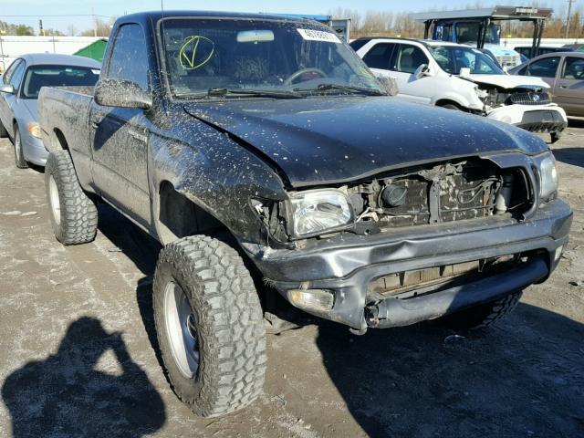 5TEPM62N31Z761492 - 2001 TOYOTA TACOMA BLACK photo 9