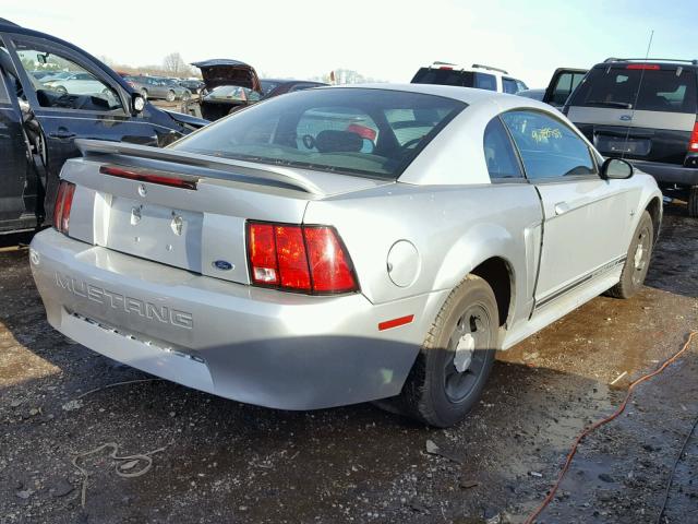 1FAFP404XYF287264 - 2000 FORD MUSTANG SILVER photo 4