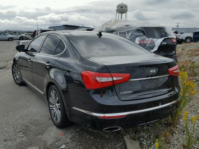 KNALN4D77F5173102 - 2015 KIA CADENZA PR BLACK photo 3