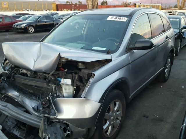 JHLRE38537C013797 - 2007 HONDA CR-V EX GRAY photo 2