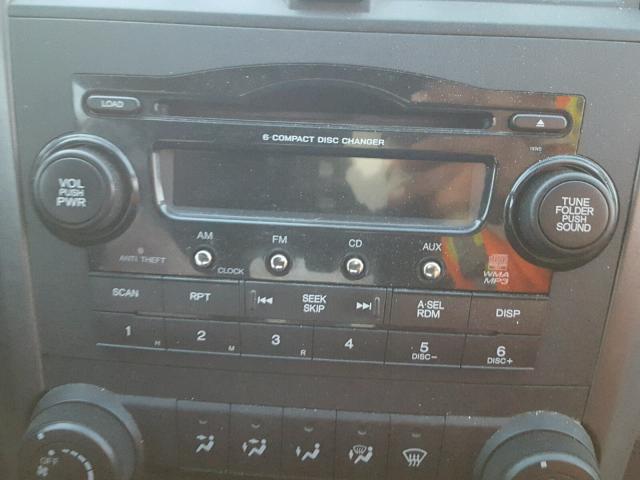 JHLRE38537C013797 - 2007 HONDA CR-V EX ნაცრისფერი ფოტო 9