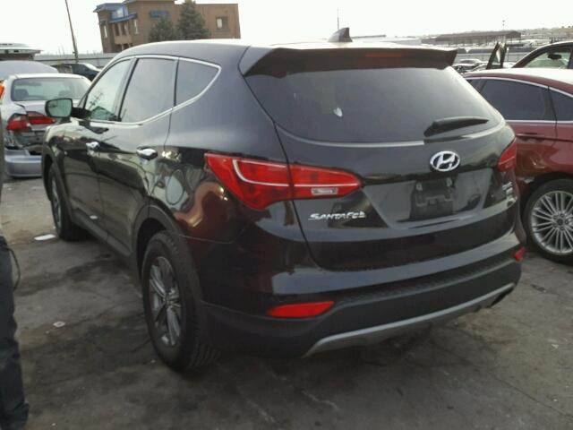 5XYZTDLB5GG362820 - 2016 HYUNDAI SANTA FE S BLACK photo 3