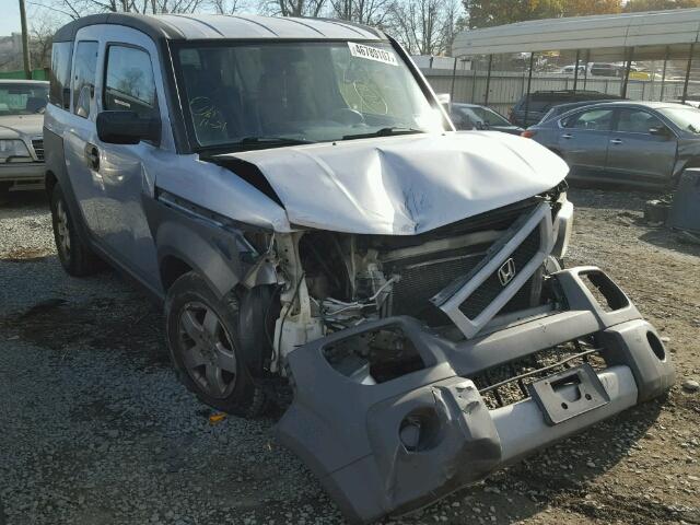 5J6YH28593L039075 - 2003 HONDA ELEMENT EX SILVER photo 1