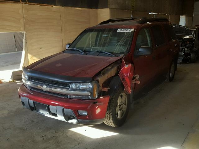 1GNET16S236165391 - 2003 CHEVROLET TRAILBLAZE RED photo 2