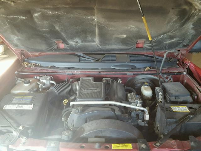 1GNET16S236165391 - 2003 CHEVROLET TRAILBLAZE RED photo 7