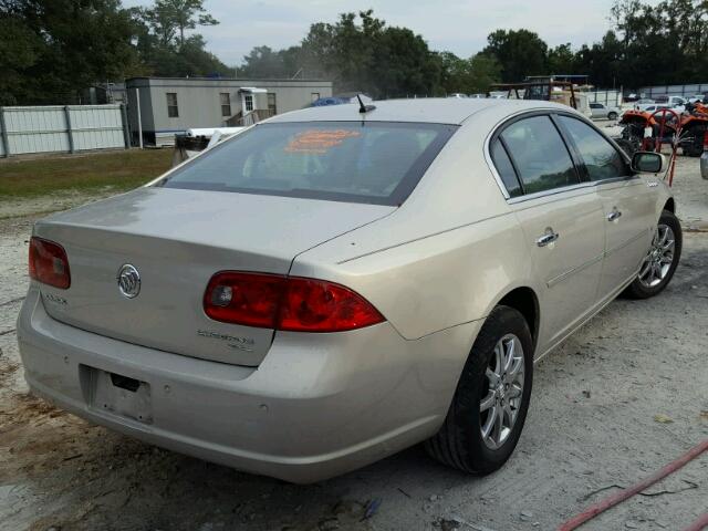 1G4HD57207U169316 - 2007 BUICK LUCERNE CX GOLD photo 4