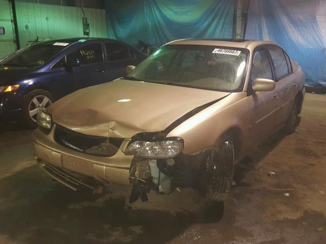 1G1NE52J53M606183 - 2003 CHEVROLET MALIBU LS GOLD photo 2