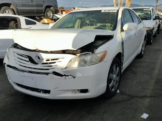 4T4BE46K98R037886 - 2008 TOYOTA CAMRY CE WHITE photo 2