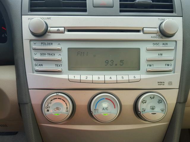 4T4BE46K98R037886 - 2008 TOYOTA CAMRY CE WHITE photo 9