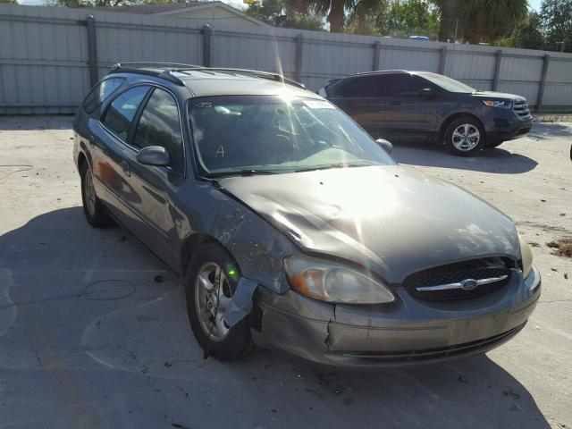 1FAFP58S62A143062 - 2002 FORD TAURUS SE GREEN photo 1